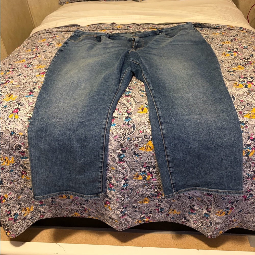Good American Good Petite Straight Denim Jeans size 26w